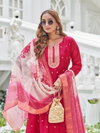 Force By Aanchi Vichitra Silk Anarkali Kurti With Bottom Dupatta Wholesale Online
